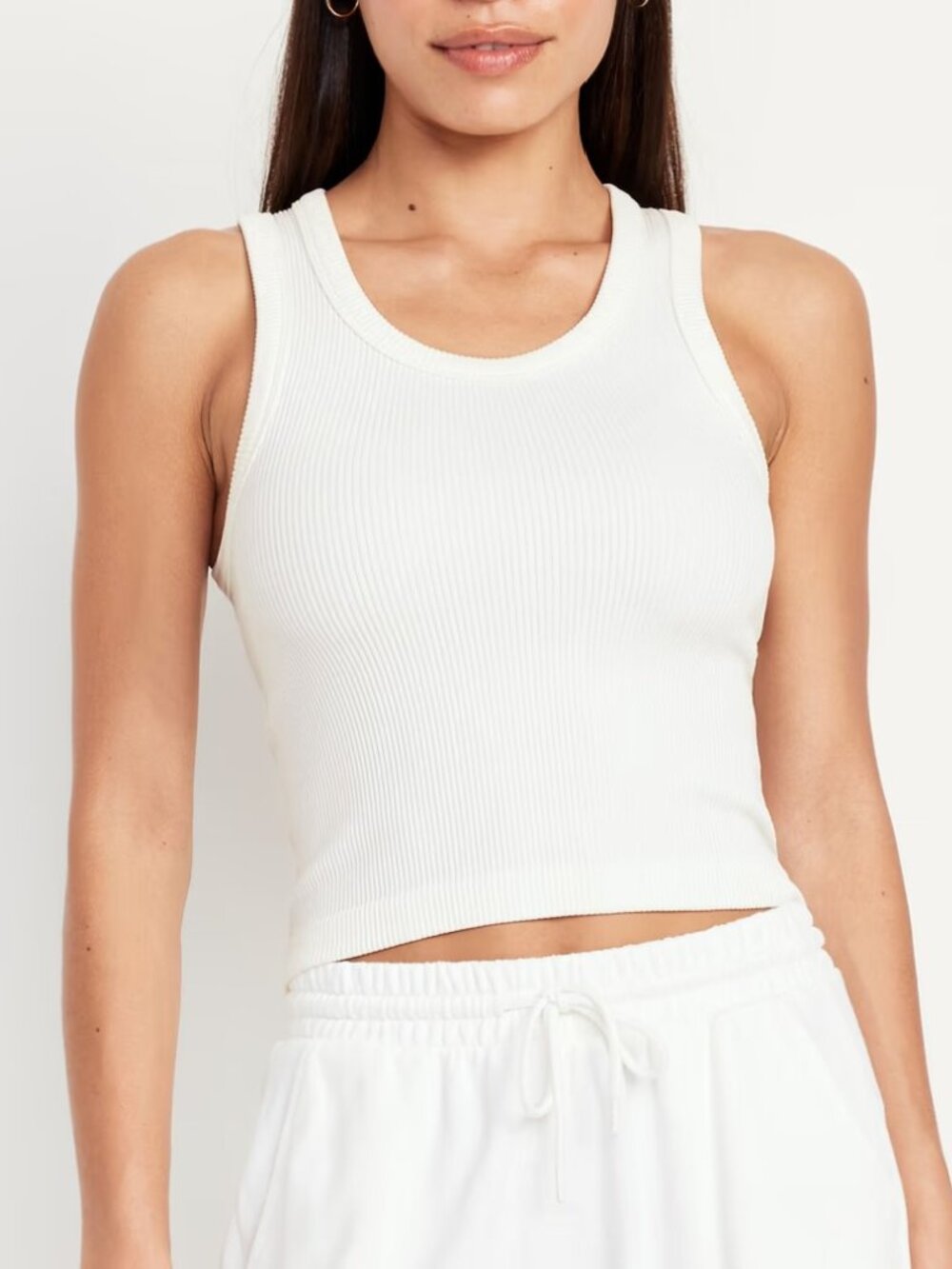 NWT Old Navy Exhale Seamless Fitted Rib Tank XSP